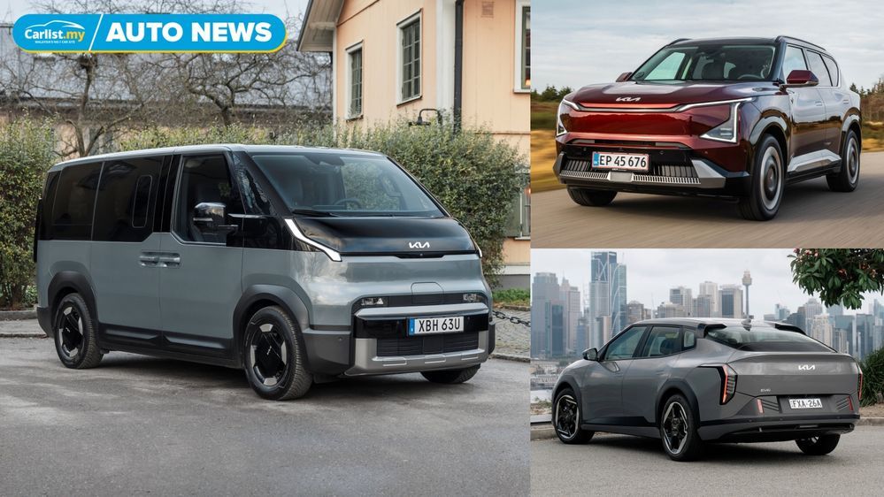 Kia EV4, EV5 & PV5 confirmed for Malaysian debut at KLIMS 2026