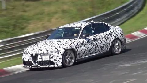 VIDEO: Hear The 510hp Alfa Romeo Giulia QV’s Throaty Exhaust Note At The Nurburgring