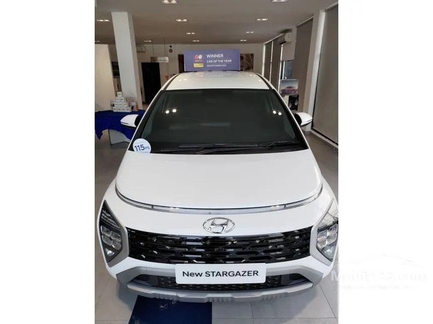 Jual Mobil Hyundai Stargazer 2024 Essential 1.5 di Banten Automatic Wagon Putih Rp 241.900.000