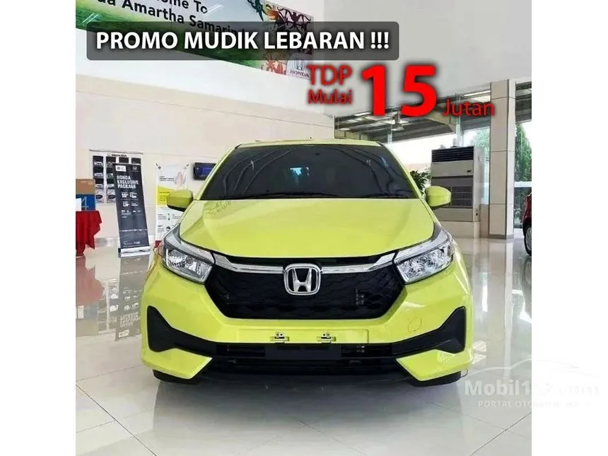 Jual Mobil Honda Brio 2023 E Satya 1.2 di Jawa Barat Automatic Hatchback Kuning Rp 133.000.000