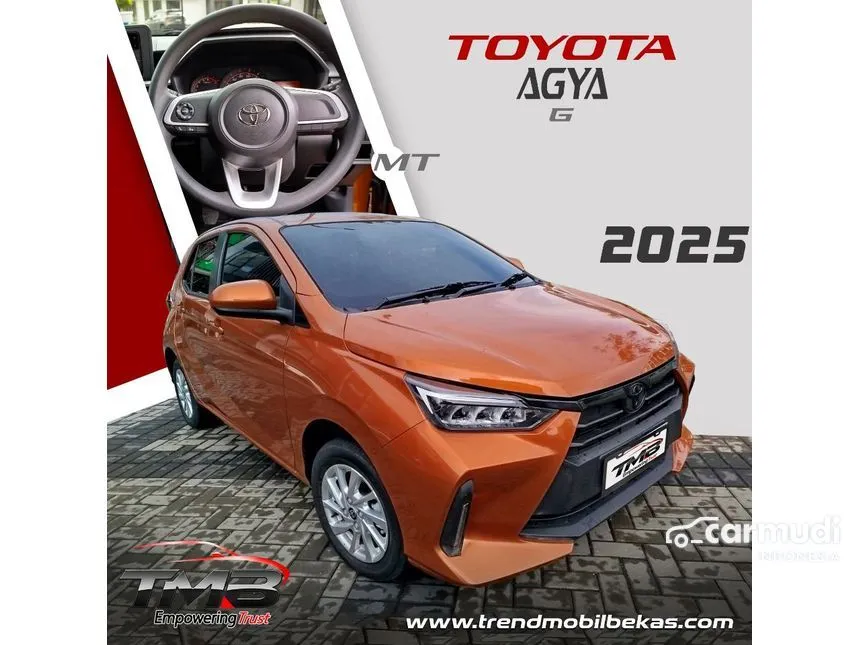 2025 Toyota Agya G Hatchback