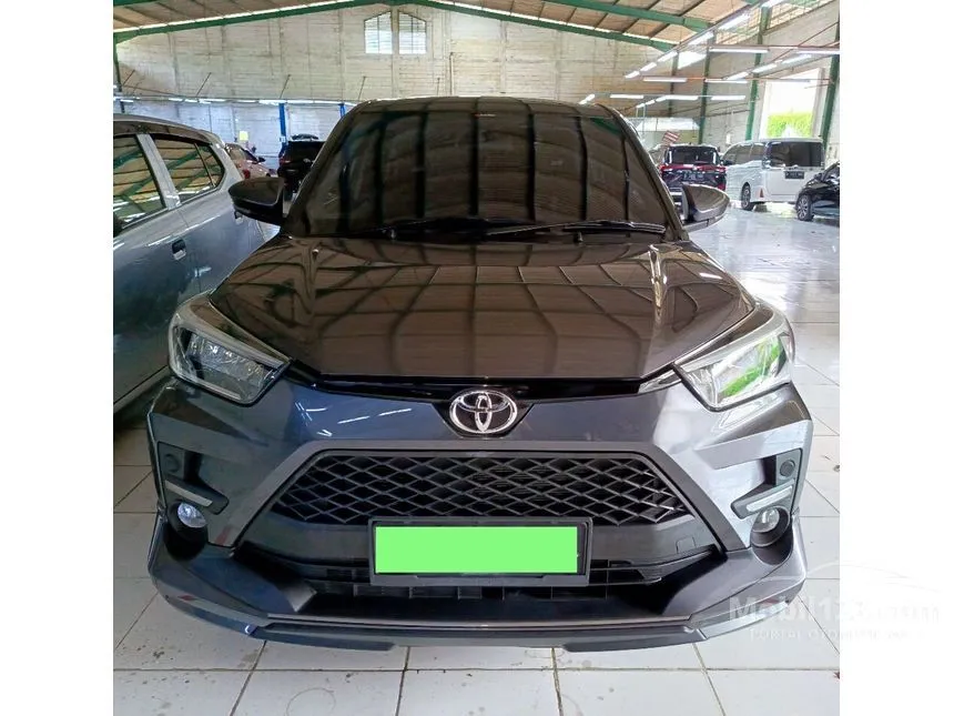 Jual Mobil Toyota Raize 2022 GR Sport 1.0 di Banten Automatic Wagon Abu