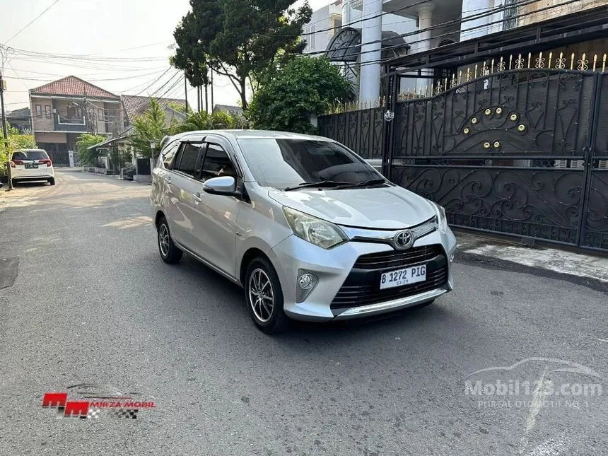 Jual Mobil Toyota Calya 2017 G 1.2 di DKI Jakarta Automatic MPV Silver Rp 112.500.000