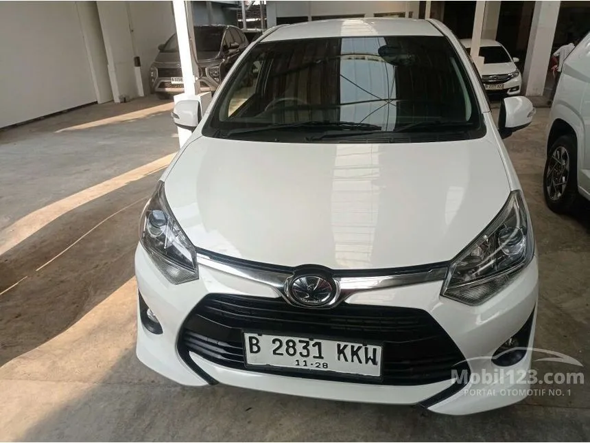 Jual Mobil Toyota Agya 2018 G 1.2 di Jawa Barat Manual Hatchback Putih Rp 105.000.000