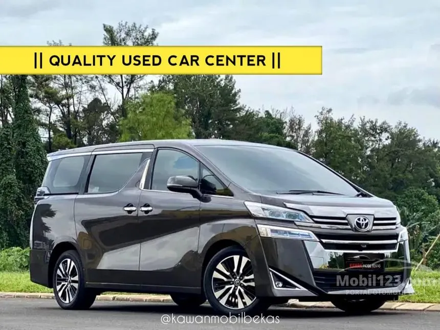 Jual Mobil Toyota Vellfire 2018 G 2.5 di DKI Jakarta Automatic Van Wagon Abu