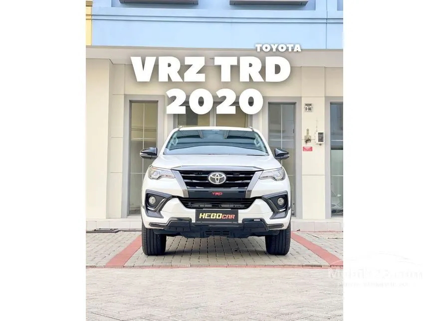 Jual Mobil Toyota Fortuner 2020 VRZ 2.4 di DKI Jakarta Automatic SUV Putih Rp 405.000.000