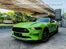 Ford MUSTANG 2.3 Cabriolet WTY 2026 2023,CRYSTAL GREEN IN COLOUR,ORIGINAL GT STEERING,FULL LEATHER SEAT,ONE OF CAREFUL FOREIGNER OWNER