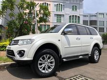 2013 Mitsubishi Pajero Sport 2.5 Exceed SUV Reg.2014 White Km60rb Facelift AC Double TDP.50JT