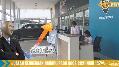 Pembukaan Bilik Pameran Tingkatkan Jualan Kenderaan di Malaysia Pada Ogos 2021