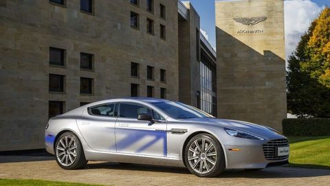 Aston Martin Shows Off Its All-Electric RapidE Concept, Could Produce 1,000hp
