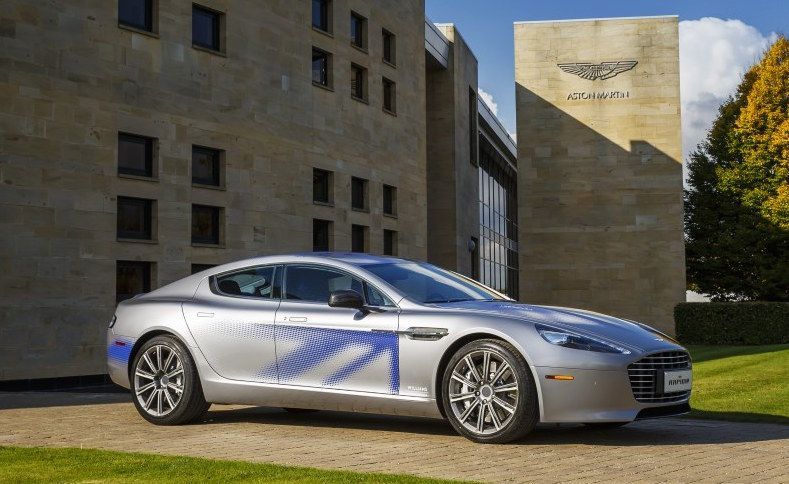 Aston Martin Shows Off Its All-Electric RapidE Concept, Could Produce 1,000hp