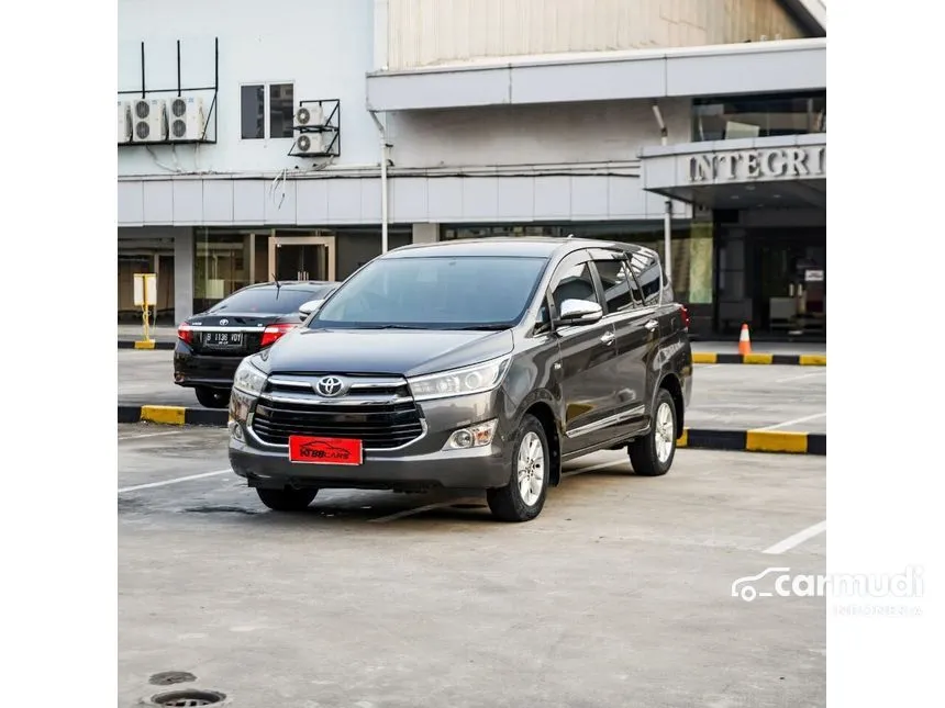 Jual Mobil Toyota Kijang Innova 2017 Q 2.0 di DKI Jakarta Automatic MPV Abu