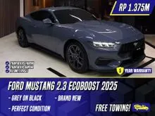 2024 Ford Mustang 2.3 EcoBoost Fastback Grey on Black Abu-abu Abu