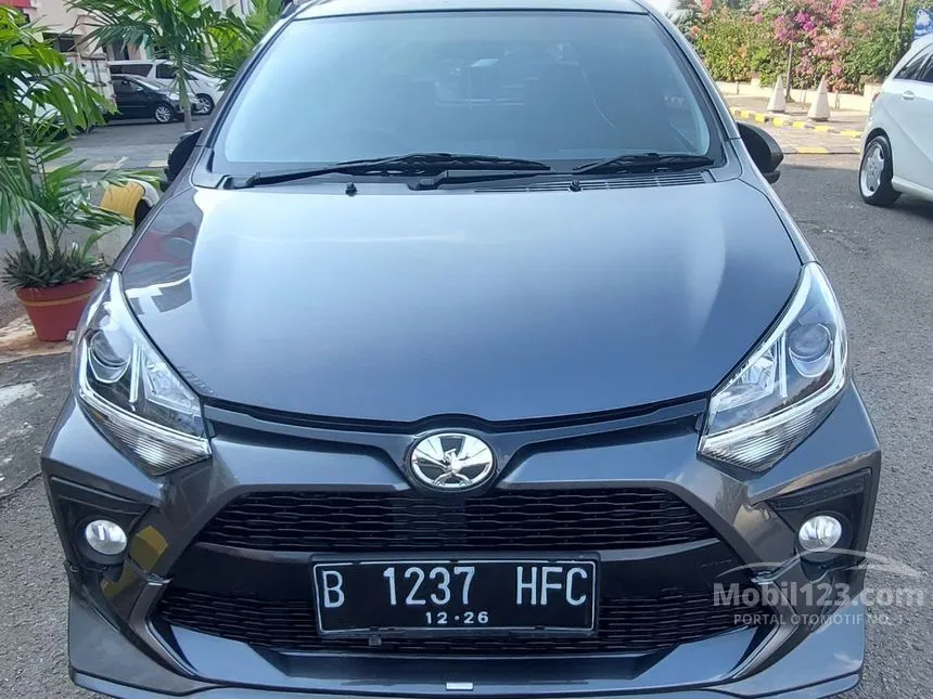 Jual Mobil Toyota Agya 2021 GR Sport 1.2 di DKI Jakarta Automatic Hatchback Abu