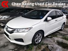 2016 Honda City 1.5 E i-VTEC Sedan/WHITE/PERAK/TIP-TOP