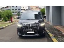 2022 Toyota Alphard 2.5 G MPV hitam km 58 ribuan