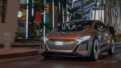 Audi AI:ME รถยนต์ไฟฟ้าสุดล้ำ ลองวิ่งบนถนนจริงแล้ว