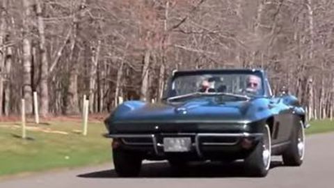 Intip Aksi Burn Out Presiden AS Terpilih Joe Biden dengan Corvette 1967 Kesayangannya