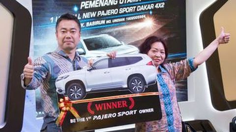 Keren, Basirun 'Diganjar' Mitsubishi Pajero Sport Gratis