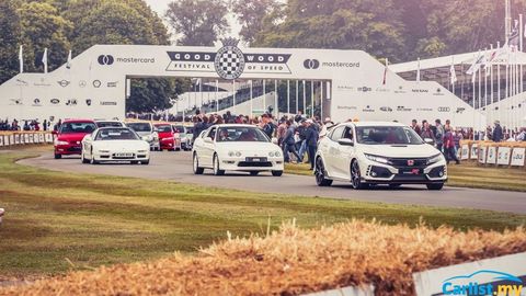 Goodwood 2017: Honda Celebrates 25-Years Of The Type R and Fireblade Badge
