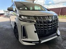 2022 Toyota Alphard 2.5 G S C Package MPV ORGINAL TRD BODY KIT