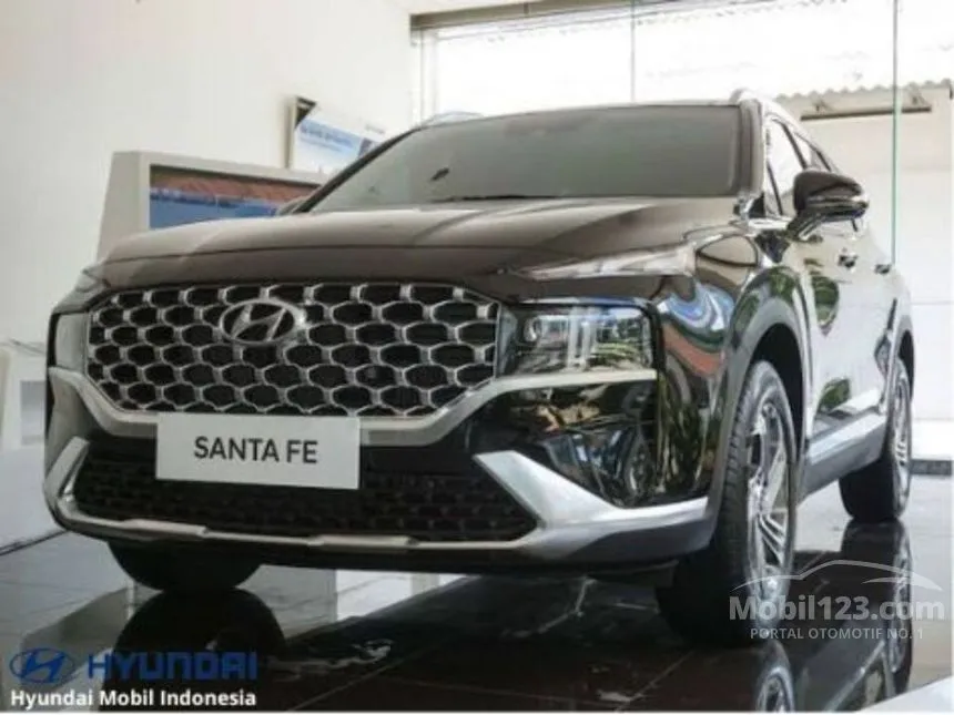 Jual Mobil Hyundai Santa Fe 2023 Prime 2.5 di Banten Automatic SUV Hitam Rp 442.000.000