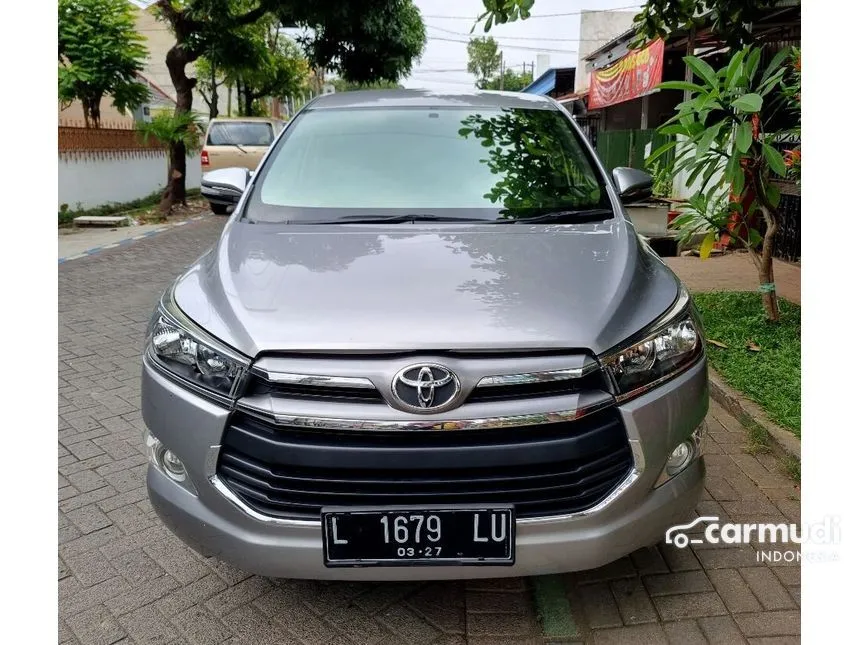 Jual Mobil Toyota Kijang Innova 2017 V 2.4 di Jawa Timur Manual MPV Silver Rp 320.000.000