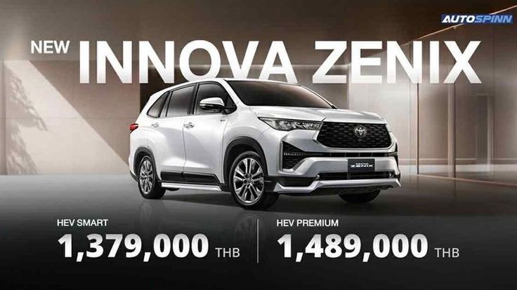 NEW INNOVA ZENIX HEV 2025 รถอเนกประสงค์ 7 ที่นั่ง ขุมพลังไฮบริด