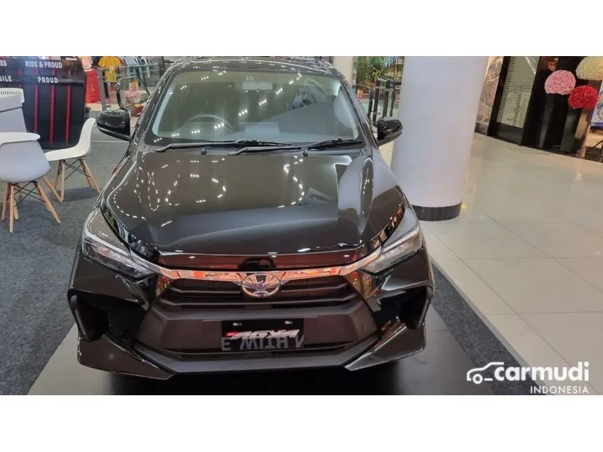 Jual Mobil Toyota Agya 2023 G 1.2 di Banten Manual Hatchback Hitam Rp 160.400.000