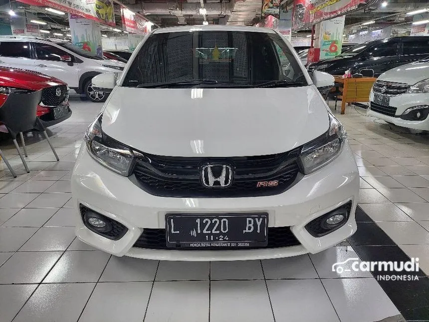 Jual Mobil Honda Brio 2019 RS 1.2 di Jawa Timur Manual Hatchback Putih Rp 172.500.000