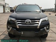 2018 Toyota Fortuner 2.4 VRZ Double Disk Matic Km 22rb Pakaian Pribadi