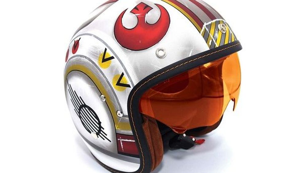 เอาไตผมไป Hjc Luke Skywalker X Wing Helmet หมวกก นน อคส ดแนวจากมหากาพย Star Wars ข าวในวงการมอเตอร ไซค Autospinn Com