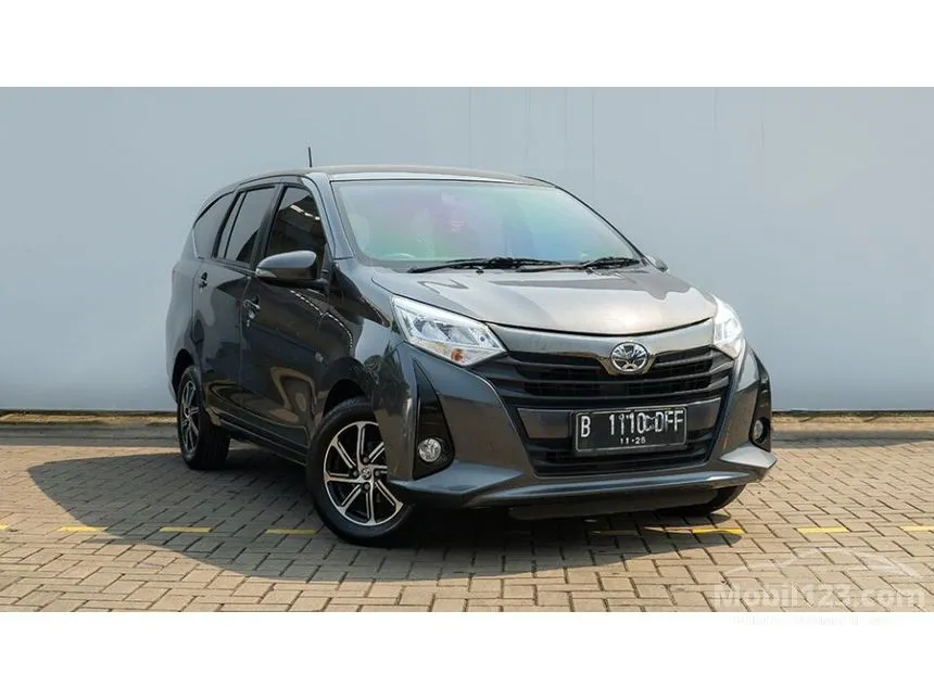 Jual Mobil Toyota Calya 2021 G 1.2 di Banten Automatic MPV Abu