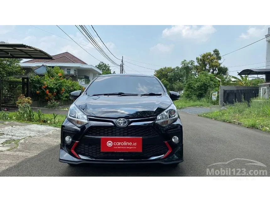Jual Mobil Toyota Agya 2020 TRD 1.2 di Jawa Barat Automatic Hatchback Hitam Rp 128.000.000