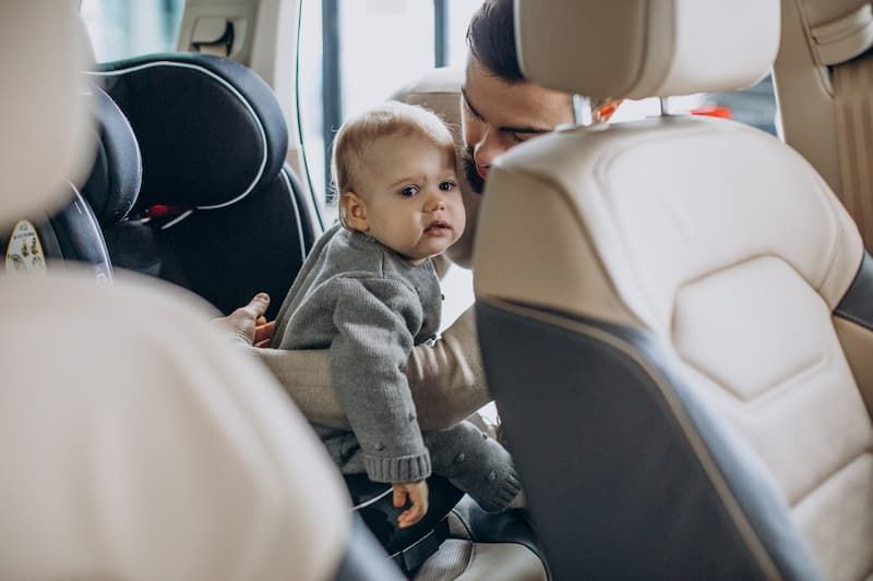 Cara pasang fashion baby car seat