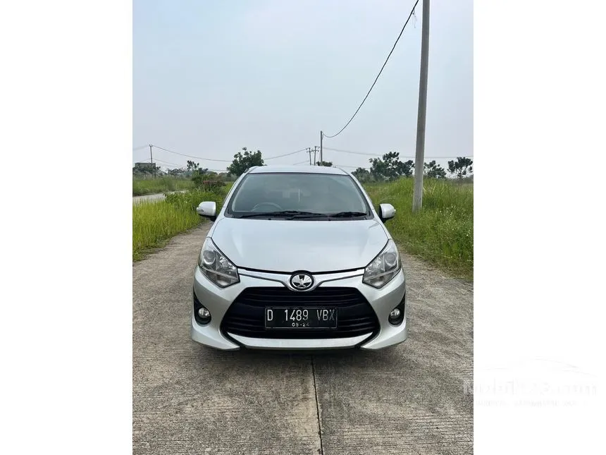 Jual Mobil Toyota Agya 2019 G 1.2 di Jawa Barat Automatic Hatchback Silver Rp 110.000.000