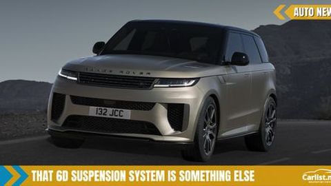 Meet the new 2023 Range Rover Sport SVR - 635PS, 750Nm, 6D suspension can control both pitch and roll, no anti-roll bars needed 