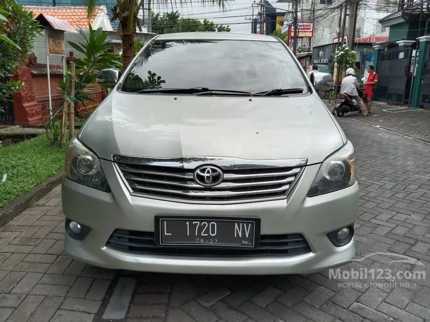 Jual Mobil Toyota Kijang Innova 2012 G 2.5 di Jawa Timur Automatic MPV Silver Rp 210.000.000