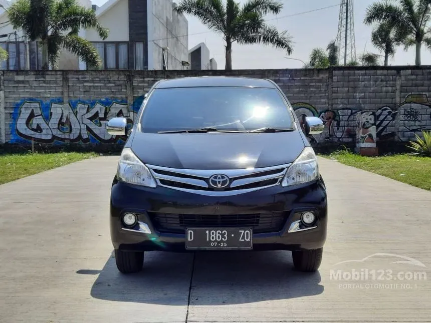 Jual Mobil Toyota Avanza 2015 G 1.3 di Jawa Barat Manual MPV Hitam Rp 122.000.000