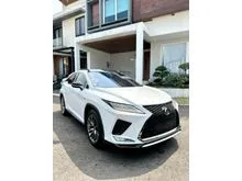 2020 Lexus RX 300 2.0 F Sport SUV White on Black Odo 89 Rb (TERMURAH)