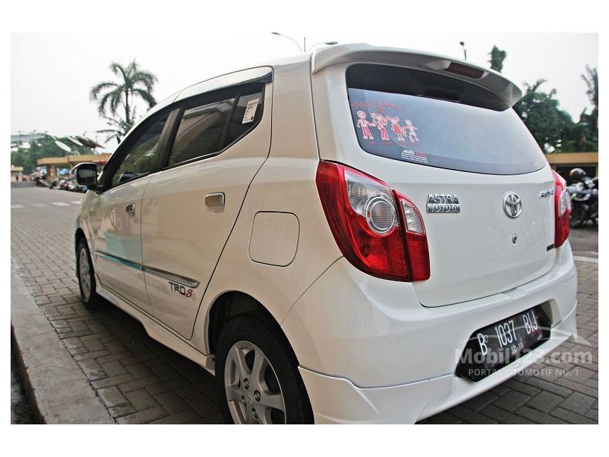 Jual Mobil Toyota Agya 2014 TRD Sportivo 1.0 di DKI 