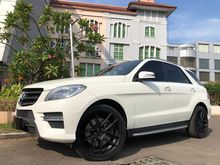 2013 Mercedes-Benz ML350 3.5 4MATIC SUV White On Black Km30rb Panoramic Sunroof PBD TDP.225JT