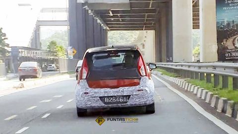 Spyshot: Is Proton Working On Another Iriz Facelift?