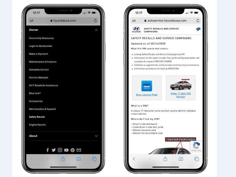 Hyundai Luncurkan Fitur Informasi Recall Kendaraan