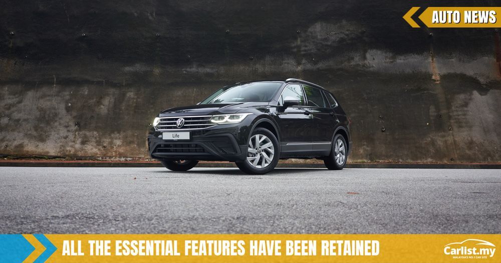 Volkswagen Debuts The Entry Level Tiguan Allspace Life - Yours For RM173k