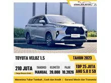 2023 Toyota Veloz 1.5 (Non Premium Color) MPV Manual Silver Nyaman Harga Termurah