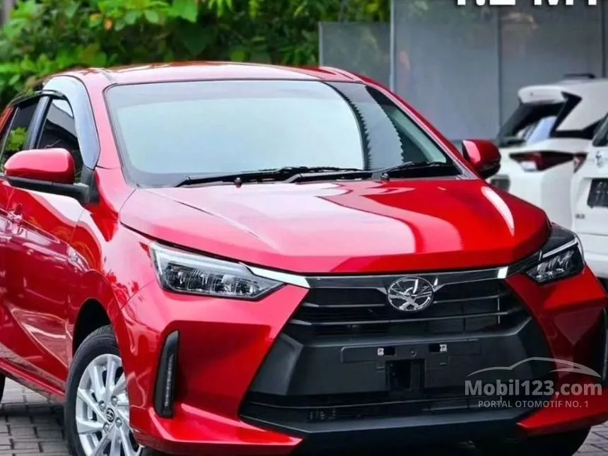 Jual Mobil Toyota Agya 2024 G 1.2 di Banten Manual Hatchback Merah Rp 160.400.000