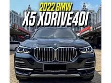 2022 BMW X5 3.0 xDrive40i xLine SUV Black on Brown xDrive Hitam