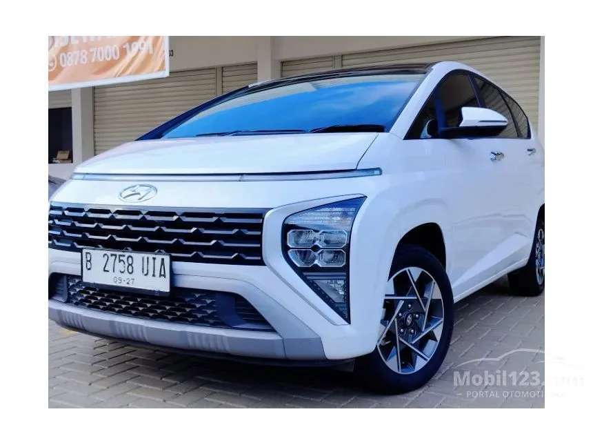 Jual Mobil Hyundai Stargazer 2022 Prime 1.5 di Jawa Barat Automatic Wagon Putih Rp 238.000.000