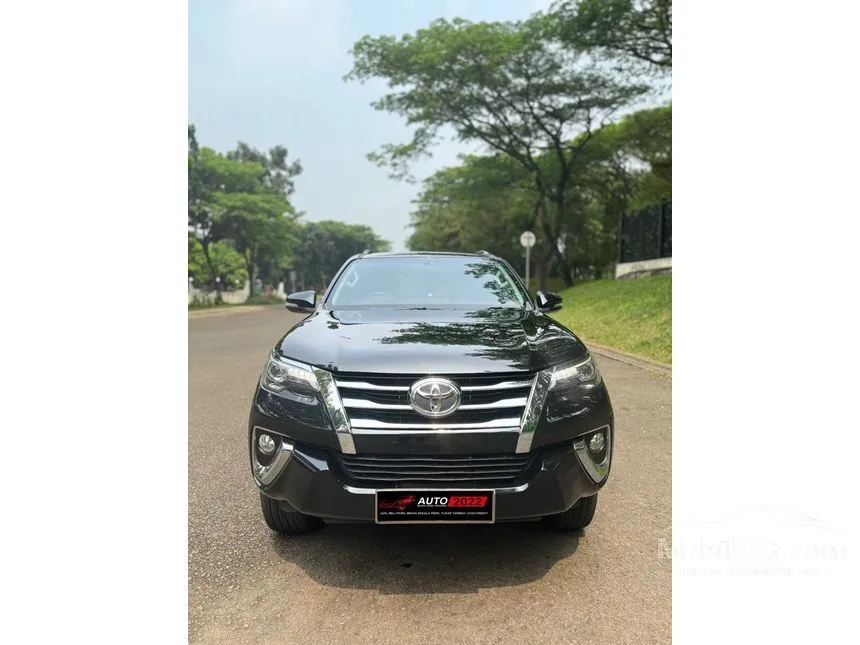 Jual Mobil Toyota Fortuner 2017 VRZ 2.4 di Banten Automatic SUV Hitam Rp 360.000.000